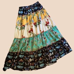 L’ATISTE MAXI RUFFLE SKIRT